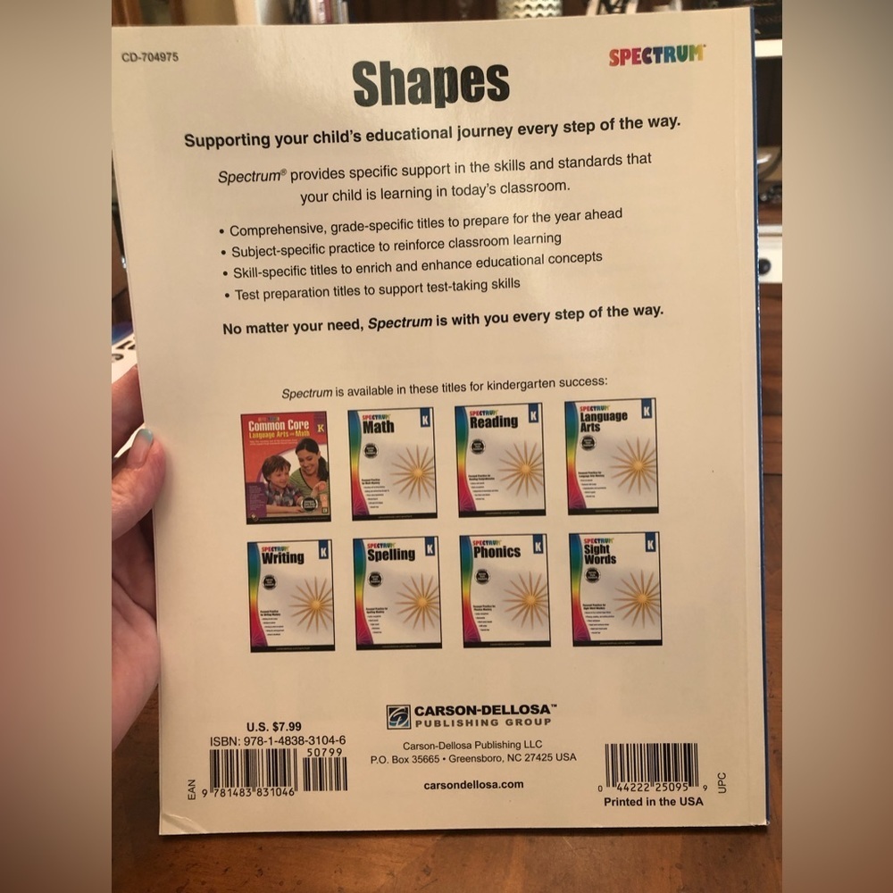 THREE NEW teaching workbooks for early childhood by SPECTRUM - Picture 8 of 9